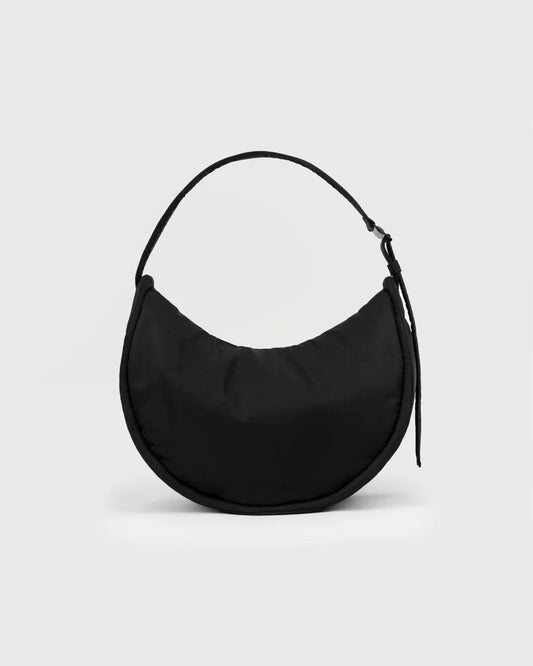 Curve Half Moon Bag Black
