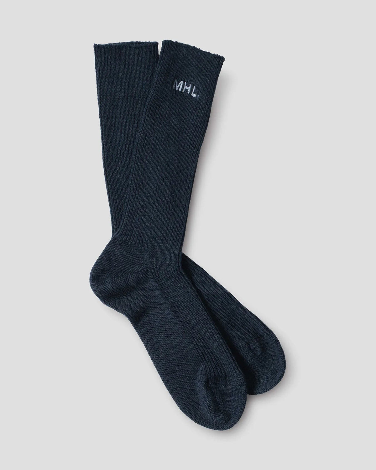 MHL. Sport Sock — cotton blend sock with embroidered MHL. logo. 90% cotton, 10% polyamide. | oldpinetreeswear