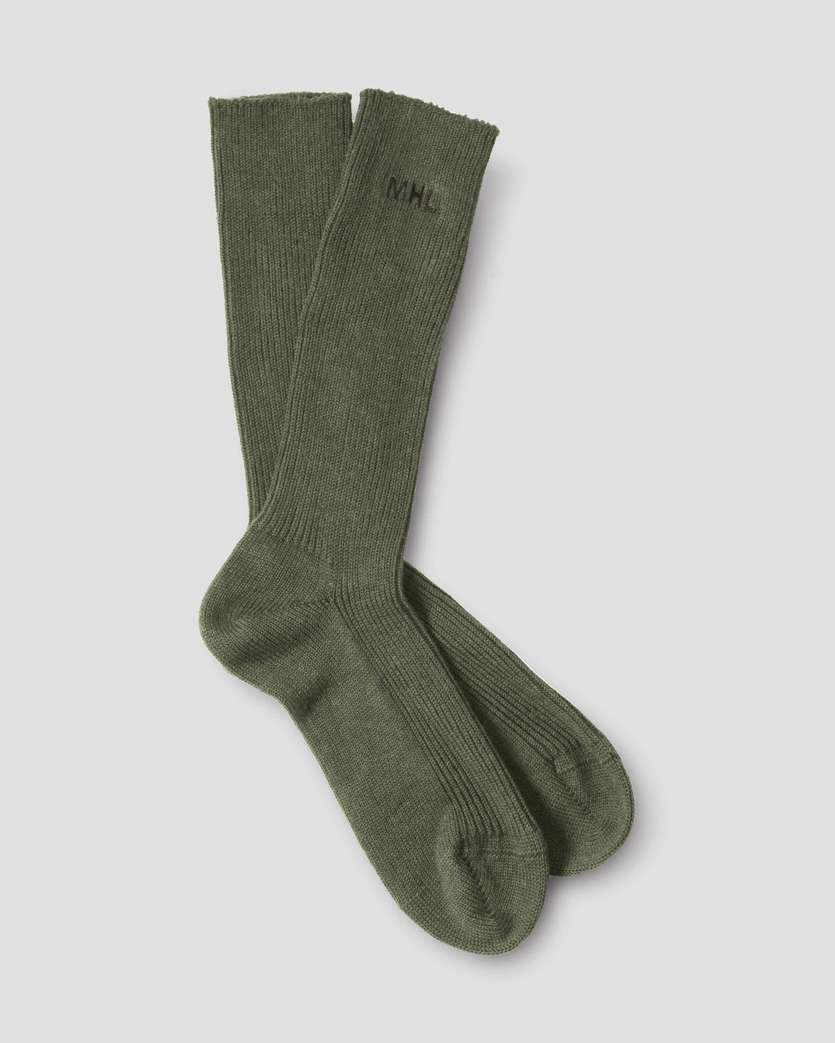 MHL. Sport Sock — cotton blend sock with embroidered MHL. logo. 90% cotton, 10% polyamide. | oldpinetreeswear