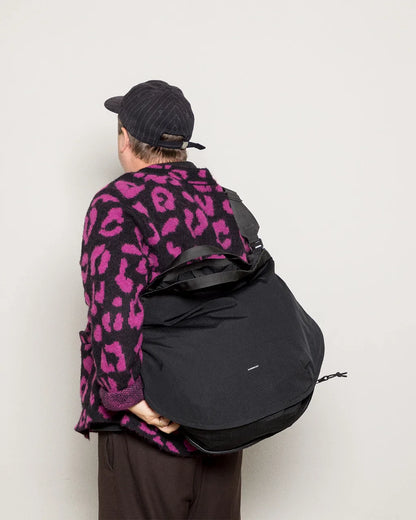 Sandqvist / GRID Expandable Tote Bag / Black