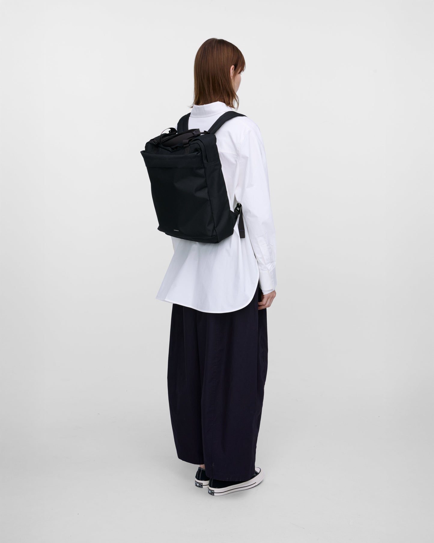 GO 2-Way Tote Backpack 16" Black