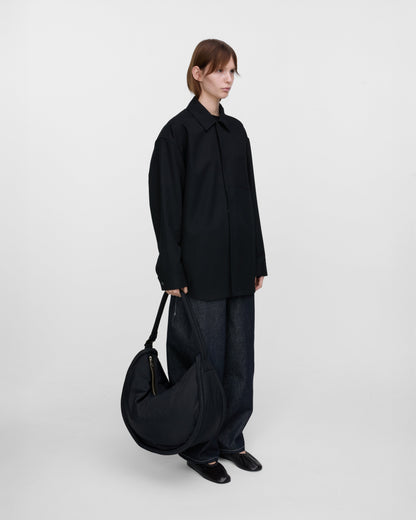 Sandqvist  / Curve Half Moon Bag / Black