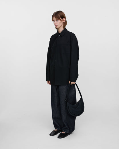 Sandqvist  / Curve Half Moon Bag Mini / Black