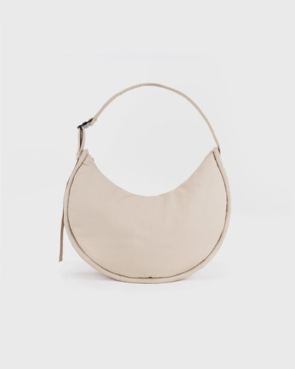 Sandqvist / Curve Half Moon Bag / Beige