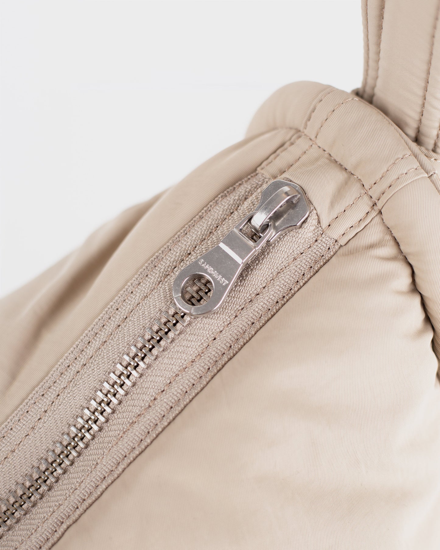 Curve Half Moon Bag Beige