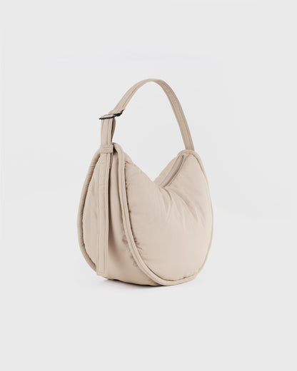 Sandqvist / Curve Half Moon Bag / Beige