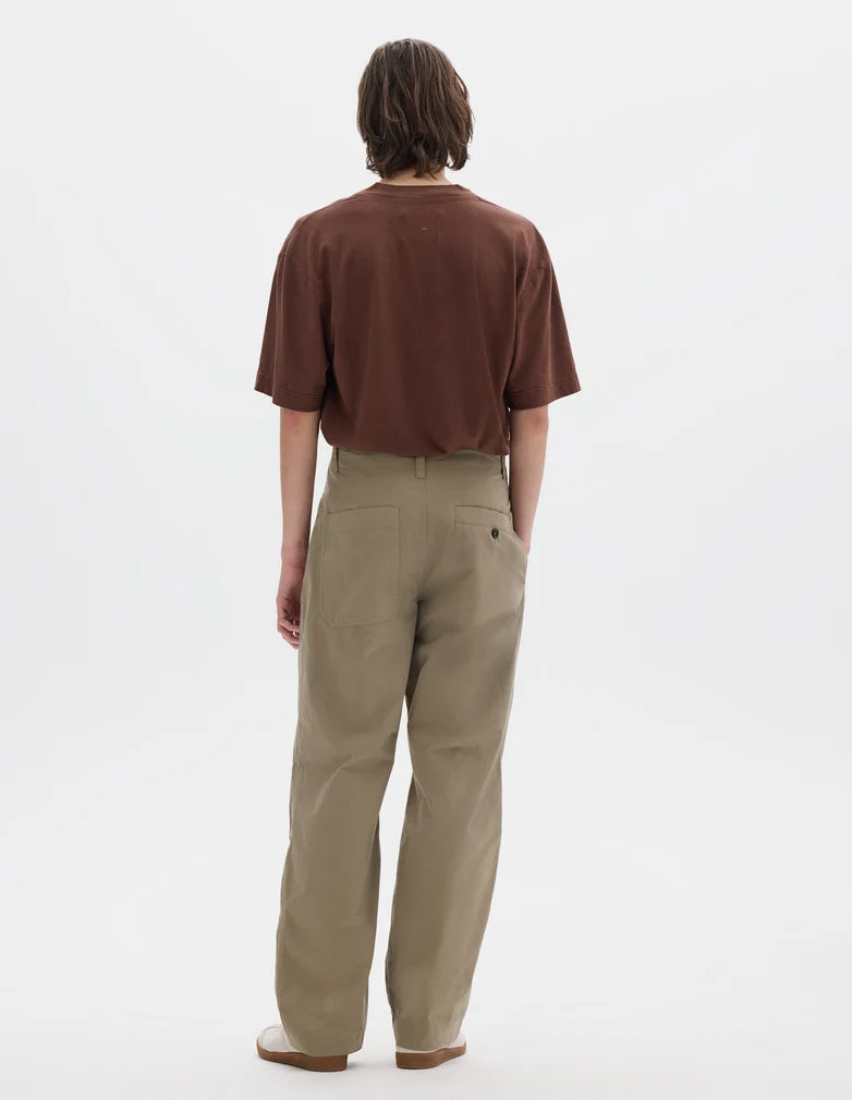 MHL. Parachute Trousers Crisp Cotton Poplin Mouse