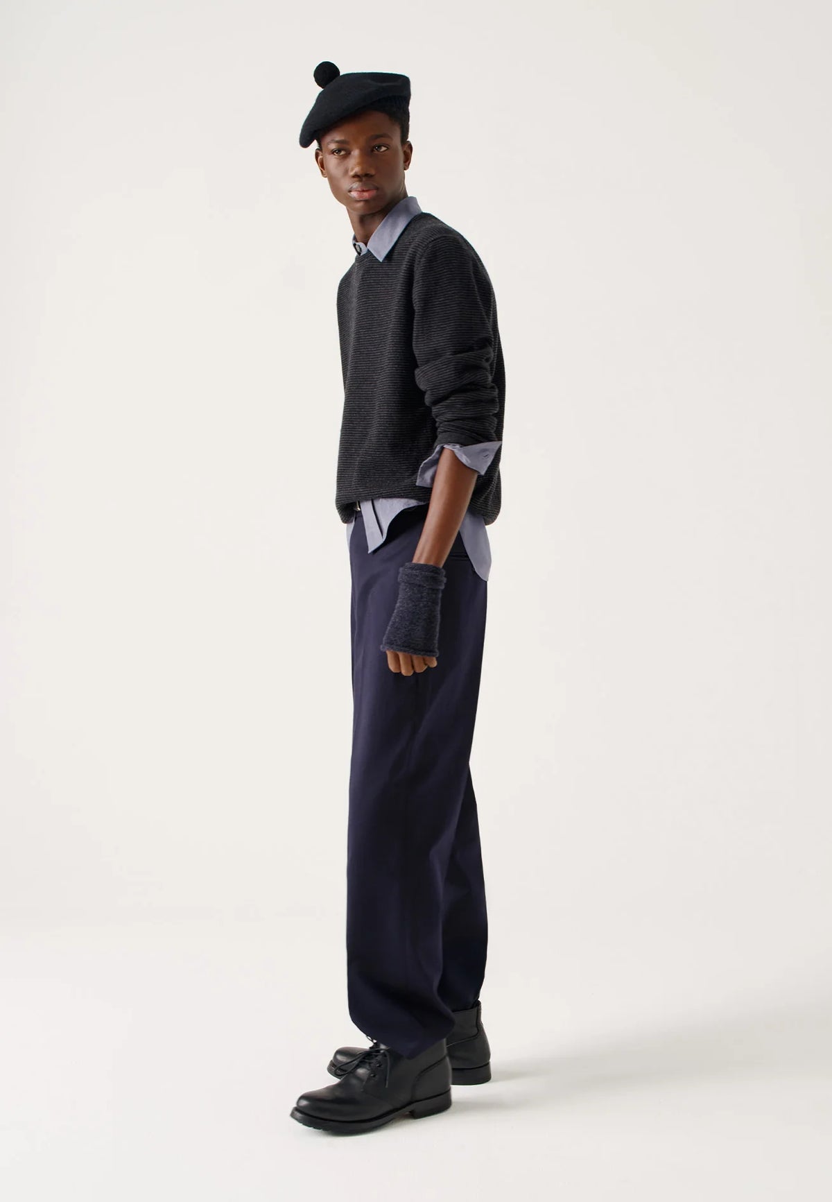 MHL. / Tam O Shanter Lambswool / Black