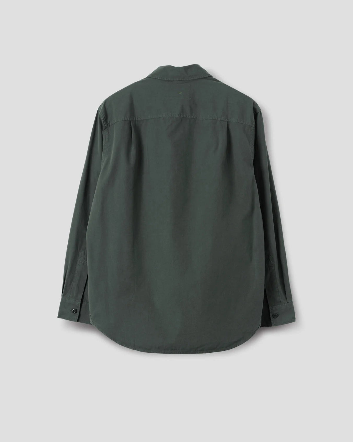 MHL. / Basic Shirt Sanded Cotton Poplin / Storm