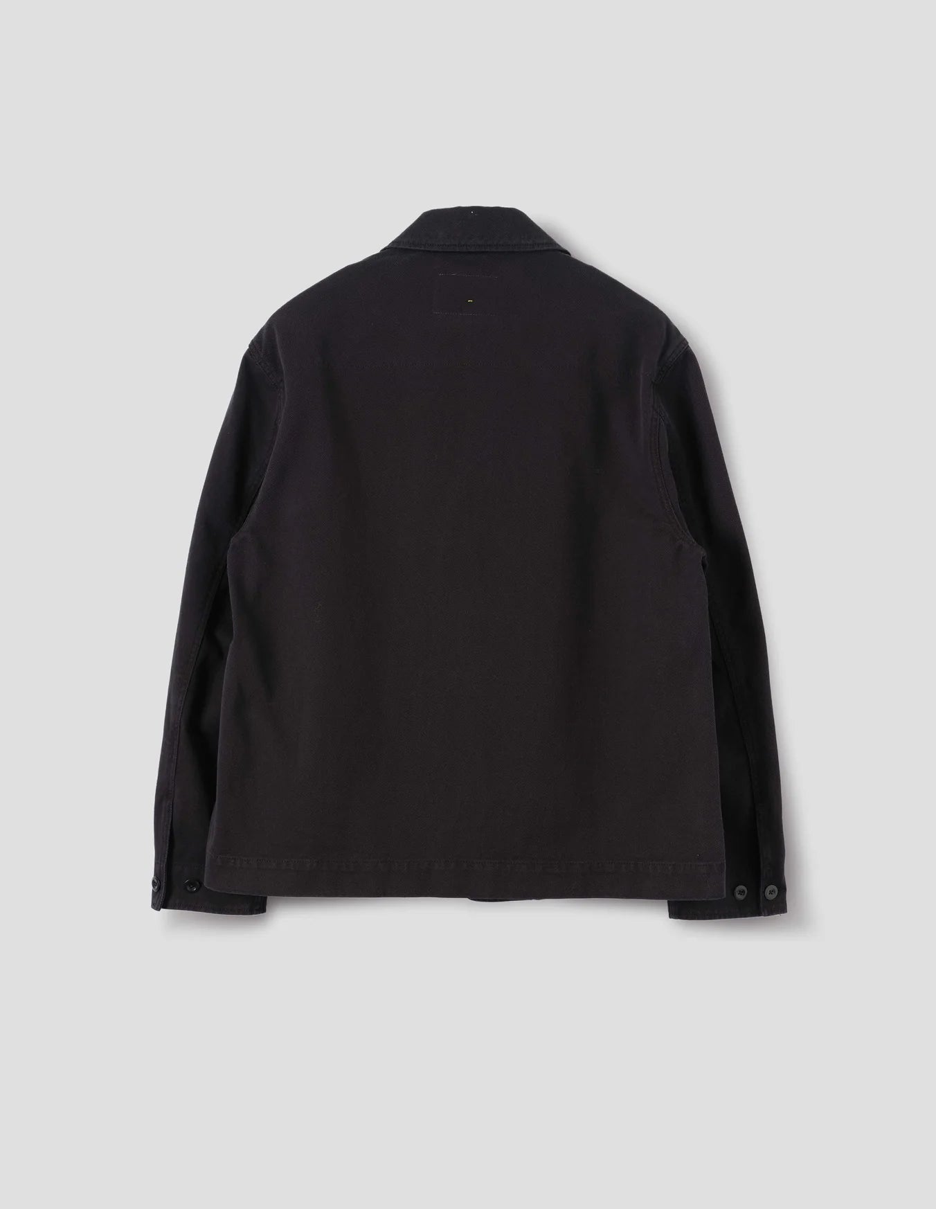 MHL. Minimal Blazer Raised Cotton Drill Black