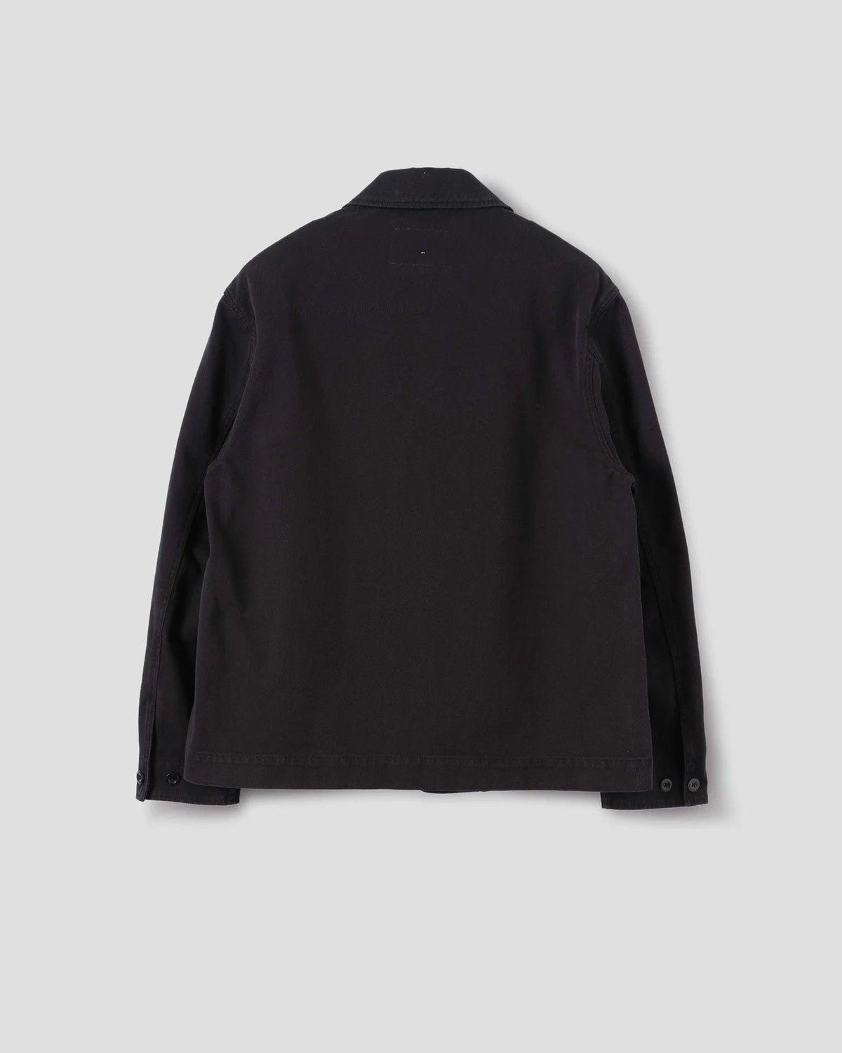 MHL. / Minimal Blazer Raised Cotton Drill / Black