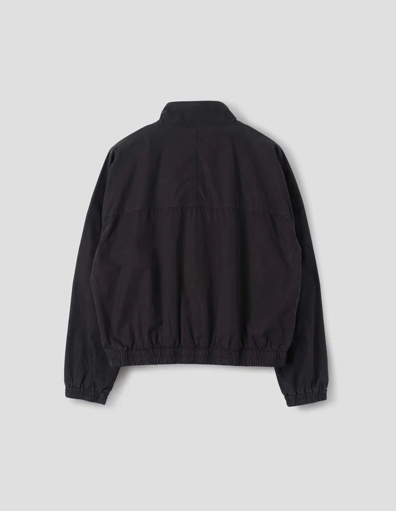 MHL. Track Jacket Crisp Cotton Poplin Black