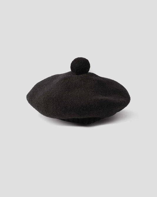 MHL. / Tam O Shanter Lambswool / Black