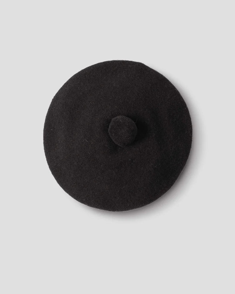 MHL. / Tam O Shanter Lambswool / Black